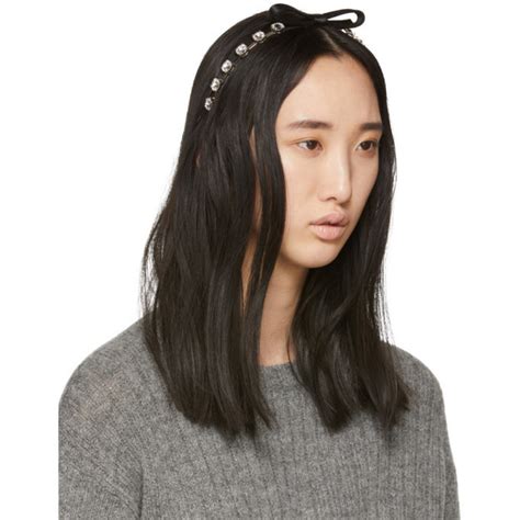 miu miu bow headband|miumiu headbands.